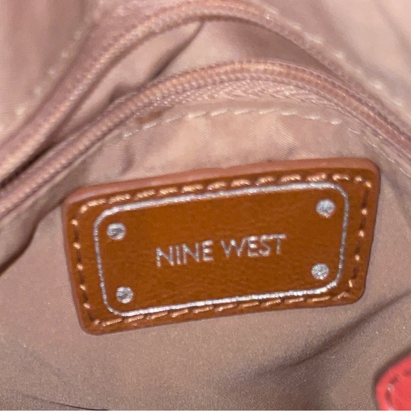 Nine West Vibrant Red/Orange Crossbody Bag - Picture 3 of 16